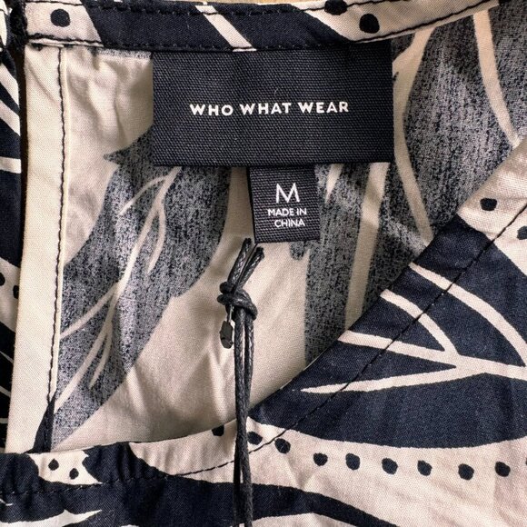 NWT Who What Wear Batik Floral Sleeveless Cut-Out Long Dress - Picture 10 of 12